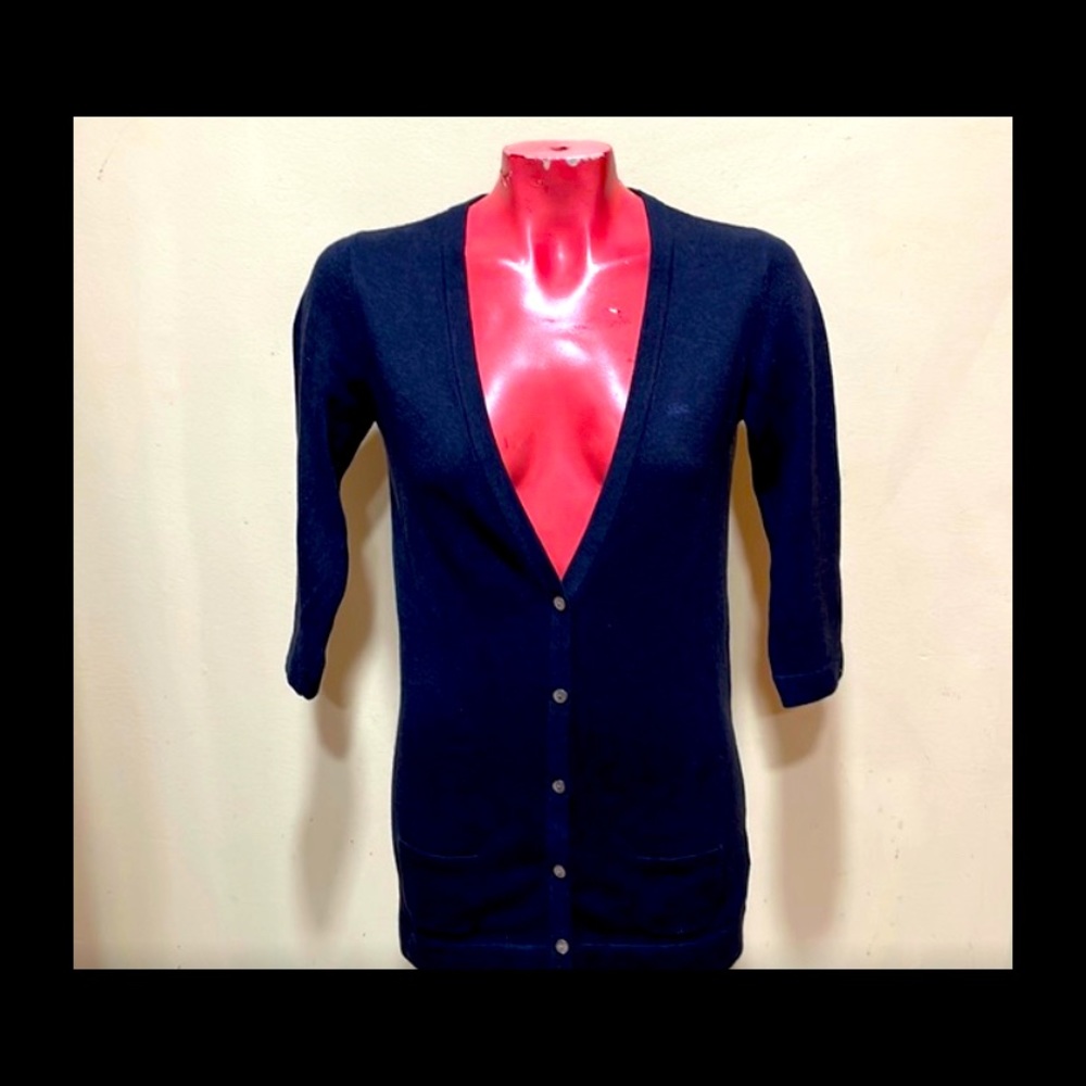 Lacoste woman sweater cardigan size 38